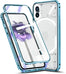 Nothing Phone 1 Case, Magnetic Adsorption 360 Degree Mobile Phone Case Tempered Glass Aluminium Frame Magnetic Transparent Case - 0 Nothing Phone 1 / Blue / United States Find Epic Store