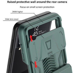 Military-Grade Armor Protection Case for Samsung Galaxy Z Flip4 Flip3 Hinge Protection Device Sliding Camera Protection Cover - 0 Find Epic Store