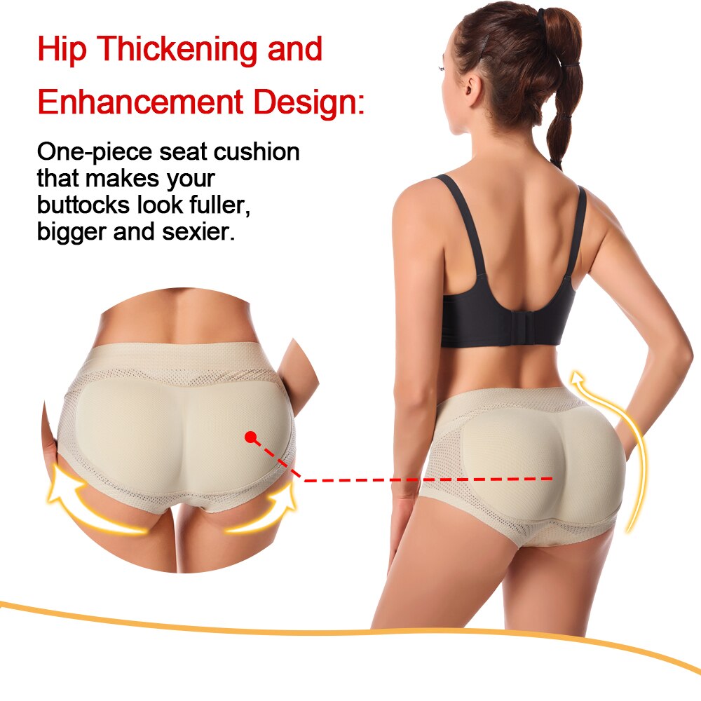 Butt Lifter Body Shaper Panties Hip Shapewear with Pads Hip Enhancer Push Up Panties Fake Big Ass Booty - 0 Find Epic Store