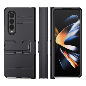 Case For Samsung Galaxy Z Fold 4 5G All-inclusive Drop Protection Kickstand Phone Case Non-Fingerprint Cover for Galaxy Z Fold 4 - 0 Find Epic Store