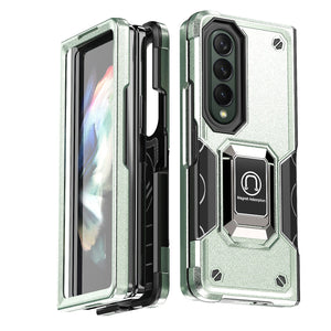 Case For Samsung Galaxy Z Fold 4 Shockproof TPU Bumper Cover Ring Stand Coque Fundas Protective Shell for Galaxy Z Fold 4 - 0 For Galaxy Z Fold 4 / Mint / United States Find Epic Store