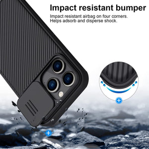 Case for Apple iPhone 14 Pro Max Phone Camera Protection Slide Protect Cover Lens Protection Case for iPhone 14 Max - 0 Find Epic Store