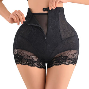 Body Shapewear Tummy Control Panties Lace Body Shaper Shorts High Waist Belly Control Shapewear Shorts - 0 Black SF2883 / M Find Epic Store