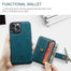Case For iPhone 14 Luxury Magnetic Safe Leather Anti-theft brush Wallet Card Solt Bag Stand Holder Cover For iPhone 14 Pro Max - 0 Find Epic Store