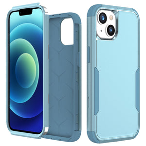 Case For iPhone 14 Armor Shockproof 3 in 1 Hybrid iPhone 14 Pro Max Colorful Hard PC +Silicone Heavy Duty Full Protection Cover - 0 For iPhone 14 / Celadon Celadon / United States Find Epic Store