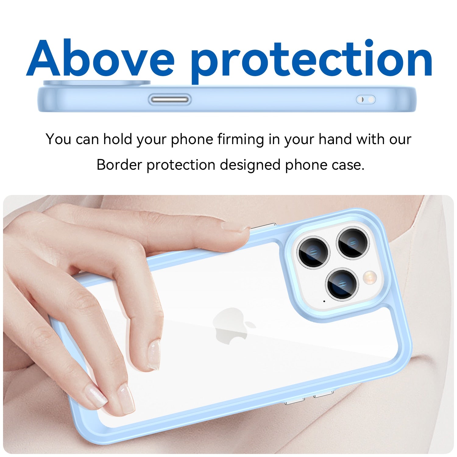 Clear Hard PC Back Case For Apple iPhone 14 Pro Max Camera Lens Protective Soft TPU Bumper Transparent Cover For iPhone 14 Pro - 0 Find Epic Store