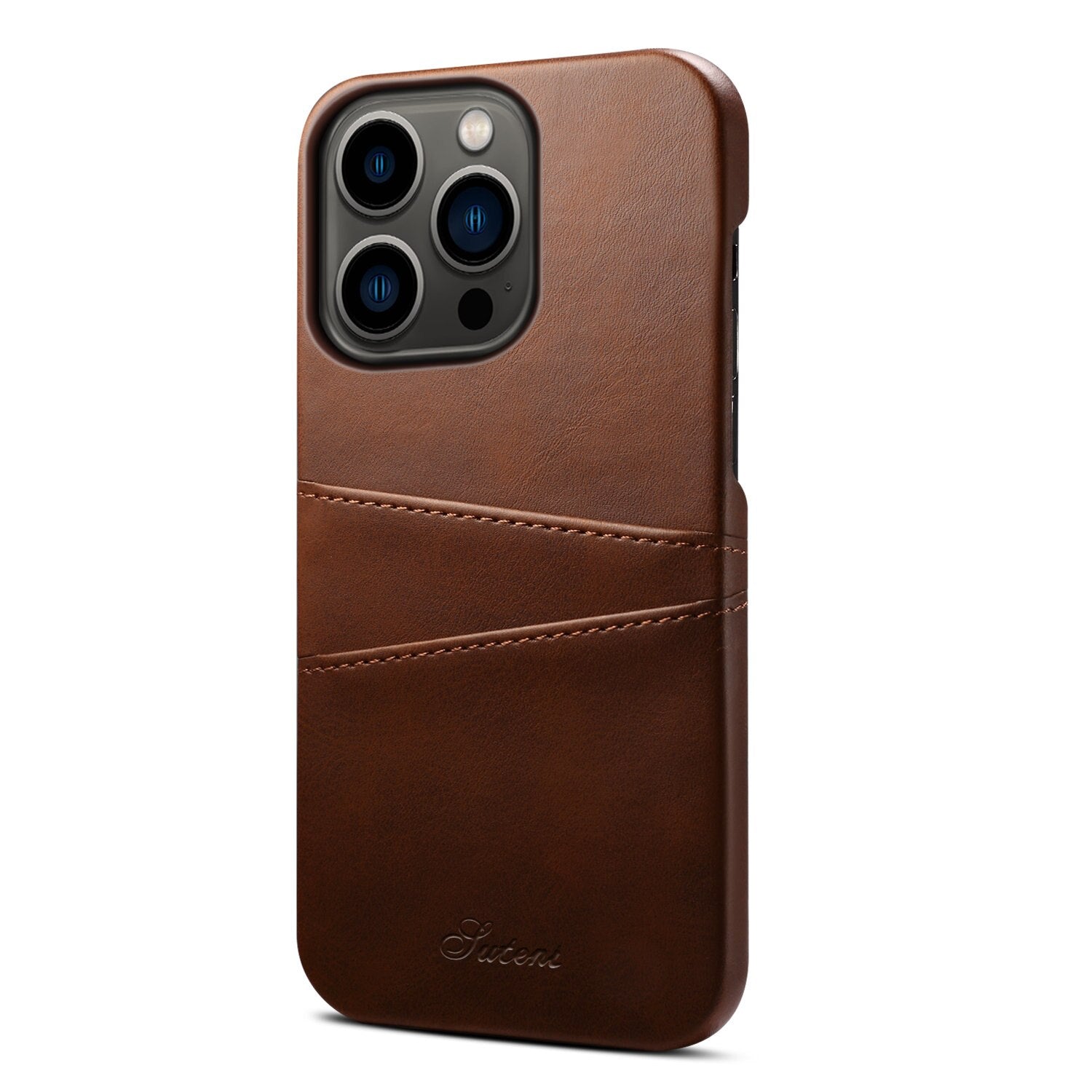 Case For iPhone 14 Retro PU Leather Wallet Card Holder 14 Pro PU Leather Cover For iPhone 14 Pro Max - 0 For iPhone 14 / Brown / United States Find Epic Store