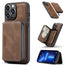 Case For iPhone 14&amp;14 Pro Max PU Leather Wallet Card Solt Bag Magnetic Support Wireless Charging - 0 For iPhone 14 / Brown / United States Find Epic Store