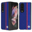 Carbon Fiber Case for Samsung Galaxy Z Fold 4,Samsung Galaxy Z Fold 3 Real Carbon Fiber Matte Aramid Slim Light Shockproof Case - 0 For Galaxy Z Fold 3 / Blue / United States Find Epic Store