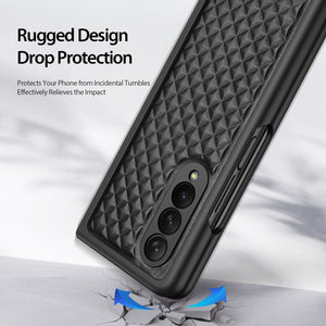 Premium Genuine Leather Case For Samsung Galaxy Z Fold 4 5G Precise Cutouts Drop Protection Anti-Slip Cover For Galaxy Z Fold 3 - 0 Find Epic Store