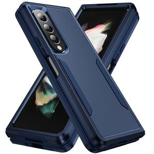 Case For Samsung Galaxy Z Fold 4 5G Military-Grade Protection Fashion Anti-Scratch Folding Armor Case Cover for Galaxy Z Fold 3 - 0 For Galaxy Z Flip 3 / Blue / United States Find Epic Store