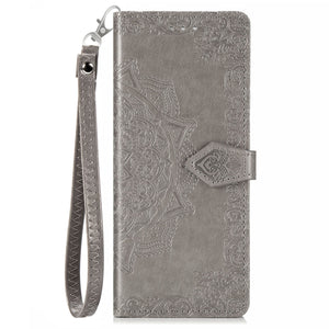Leather Case for Samsung Galaxy Z Fold 4 Prime 3D Relief Flower Wallet Flip case on Galaxy Z fold 3 With Stand Function - 0 For Galaxy Z Fold 3 / Grey / United States Find Epic Store