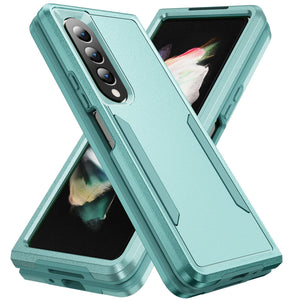 Case For Samsung Galaxy Z Fold 4 5G Military-Grade Protection Fashion Anti-Scratch Folding Armor Case Cover for Galaxy Z Fold 3 - 0 For Galaxy Z Flip 3 / Green / United States Find Epic Store