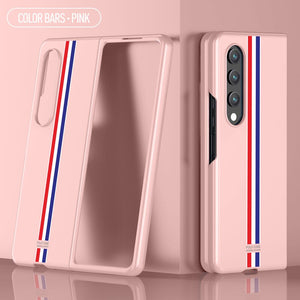 Fashion Skin-friendly Cell Phone Cover for Samsung Galaxy Z Fold 4 Anti-drop Lens and Screen Protection Ultra Thin Folding Case - 0 For Galaxy Z Flip 4 / Pink 1 / United States Find Epic Store