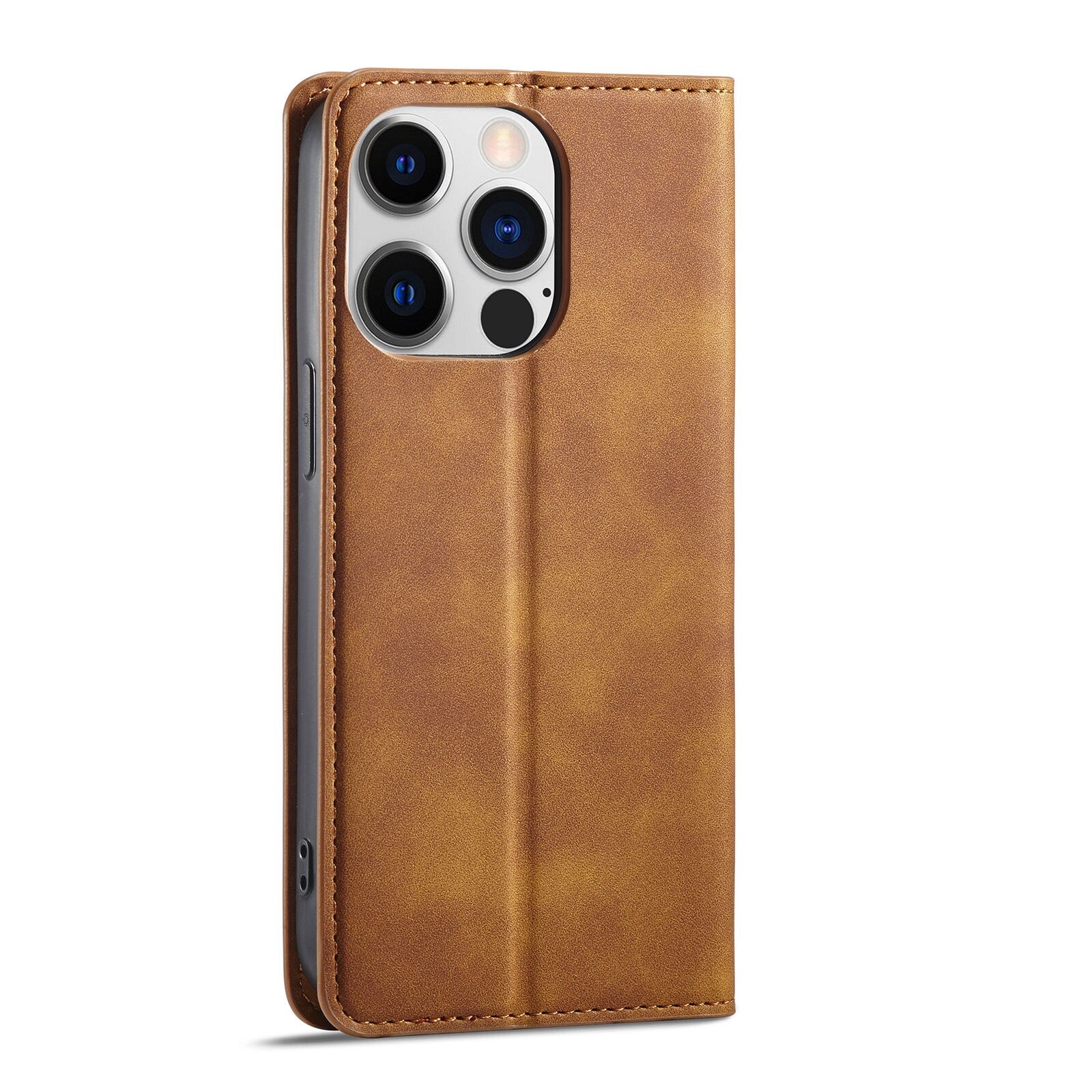 Case For iPhone 14 Pro Max Leather, Retro Purse Luxury Magneti Card Holder Wallet Cover Stand Feature for iPhone 14 Pro - 0 For iPhone 14 / Brown / United States Find Epic Store