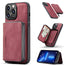 Case For iPhone 14&amp;14 Pro Max PU Leather Wallet Card Solt Bag Magnetic Support Wireless Charging - 0 For iPhone 14 / Red / United States Find Epic Store
