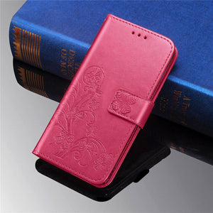 Embossed 3D Flower Case for Samsung Galaxy Z Fold 4 Fold 3 Leather Wallet Phone Case Bag Cover - 0 For Galaxy Z Fold 3 / Pink / United States Find Epic Store