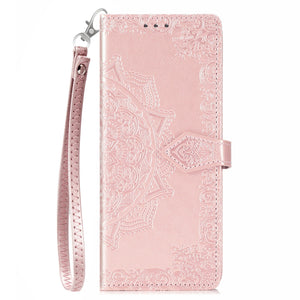Leather Case for Samsung Galaxy Z Fold 4 Prime 3D Relief Flower Wallet Flip case on Galaxy Z fold 3 With Stand Function - 0 For Galaxy Z Fold 3 / Rose Gold / United States Find Epic Store