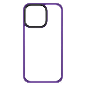 Transparent Bumper Case for iPhone 14 Pro Max,ROCK Cover Anti-Scratch Ultra Hybrid Hard Clear Back Soft Panel Case for iPhone 14 - 0 For iPhone 14 / purple / United States Find Epic Store