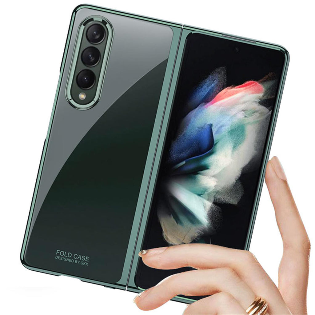 Original HD Transparent Case For Samsung Galaxy Z Fold 4 Shell Film Plating Phantom Full Shockproof Hard Plastic Cover - 0 Find Epic Store