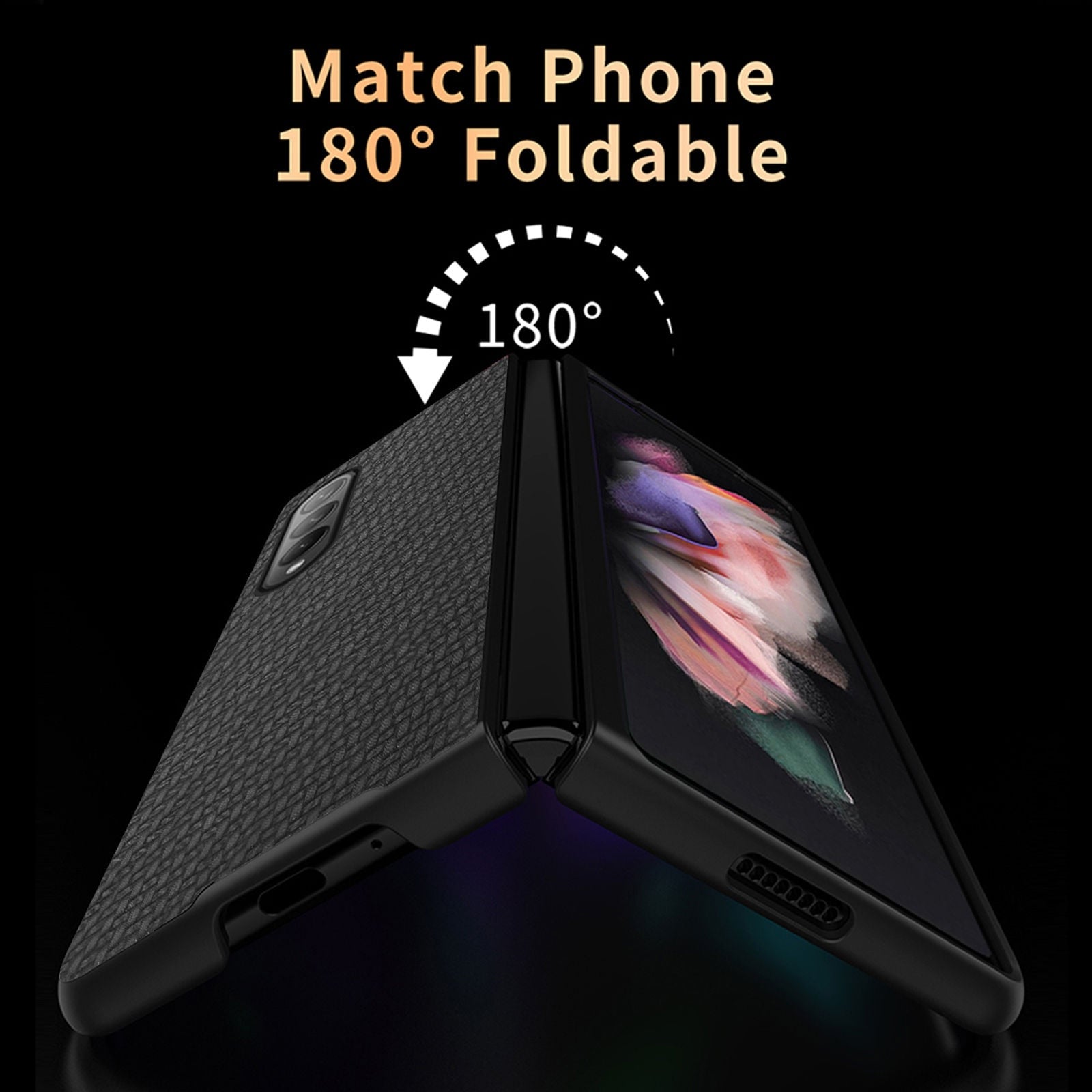 Case For Samsung Galaxy Z Fold 4 Carbon Fiber ,Samsung Galaxy Z Fold 3 Carbon Fiber Matte Slim Light Anti-Drop Case - 0 Find Epic Store