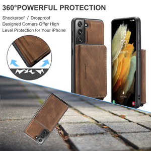 PU Leather Wallet Case For Samsung Galaxy S22 Ultra S22+ S22 5G S21 FE Case Card Solt Bag Magnetic Support Wireless Charging - 0 Find Epic Store