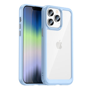 Clear Hard PC Back Case For Apple iPhone 14 Pro Max Camera Lens Protective Soft TPU Bumper Transparent Cover For iPhone 14 Pro - 0 Find Epic Store