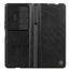 Flip Leather Case For Samsung Galaxy Z Fold 4 5G Kickstand With S-Pen Pocket For Z Fold 4 Slide Camera Back Cover - 0 For Samsung Z Fold 4 / Black / United States Find Epic Store