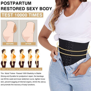 Waist Trainer Women Corset Body Shaper Binders Wasit Wrap Tummy Control Slimming Belt Weight Loss Modeling Strap Fajas Sheath - 0 Find Epic Store