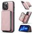 Case For iPhone 14&amp;14 Pro Max PU Leather Wallet Card Solt Bag Magnetic Support Wireless Charging - 0 For iPhone 14 / Pink / United States Find Epic Store