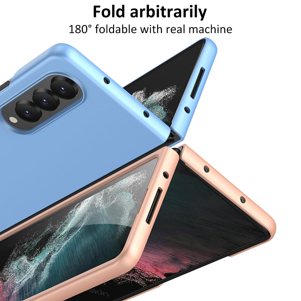 Light Luxury Business Case for Samsung Galaxy Z Fold 4 Ultra Thin Foldable All-inclusive Protection Cell Phone Cover - 0 Find Epic Store