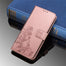 Embossed 3D Flower Case for Samsung Galaxy Z Fold 4 Fold 3 Leather Wallet Phone Case Bag Cover - 0 For Galaxy Z Fold 3 / Rose Gold / United States Find Epic Store