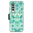 Premium Leather Case for Samsung Galaxy Z Fold 4 3 Colorful Multifunctional Wallet Design Double Side Buckle Anti-Drop Cover - 0 For Galaxy Z Fold 3 / Pattern 1 / United States Find Epic Store