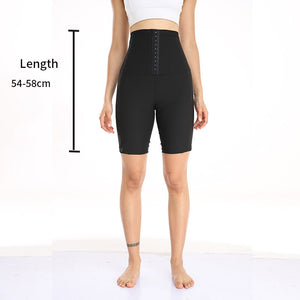 Sauna Shorts for Women Weight Loss Sweat Sauna Leggings High Waist Compression Slimming Body Shaper Waist Trainer Faja Shapewear - 0 Five-Point Pants / S / United States Find Epic Store