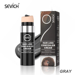 Sevich 30ml Waterproof Hair Loss Concealer Cream Unisex Natural-Looking Instantly Black Color Root Touch Up Hairline Concealer - 0 Grey Find Epic Store