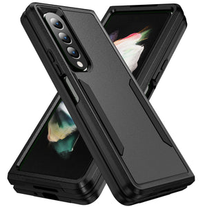 Case For Samsung Galaxy Z Fold 4 5G Military-Grade Protection Fashion Anti-Scratch Folding Armor Case Cover for Galaxy Z Fold 3 - 0 For Galaxy Z Flip 3 / Black / United States Find Epic Store