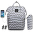 Mummy bag USB Diaper Bag Baby Care Large Capacity Mom Backpack Mummy Maternity Wet Bag Waterproof Baby Pregnant Bag - M28-USB-Stripe Find Epic Store