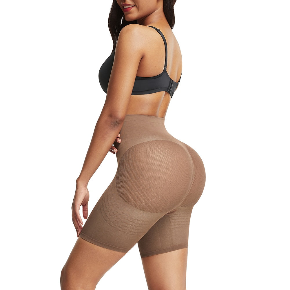 Women Corset Seamless Shapewear Butt Lifter High Waist Tummy Control Panties Slimming Underwear Hip Enchancer Shorts Fajas - 0 Brown / XS-S / United States Find Epic Store