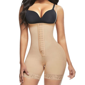 Women Body Shaper Waist Trainer Pulling Corset Slimming Sheath Belly Butt Lifter Corrective Underwear Bodysuits Shapewear - 31205 Nude / S / United States Find Epic Store