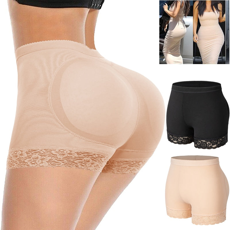 Butt Lifter Buttock Control Panties Body Shaper Fake Butt Padded Hip Enhancer Slimming Underwear Female Shapewear Hourglass Body - 0 Find Epic Store