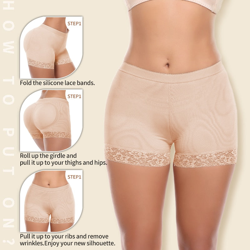 Women Butt Lifter Tummy Control Shapewear Hip Enhancer Shaper Panties Seamless Shaping Underwear Sexy Fake Ass Padded Panties - 0 Find Epic Store