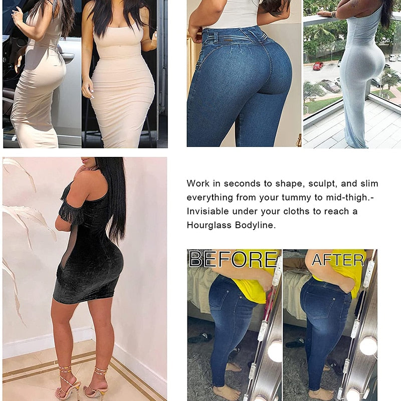 Women Butt Lifter Tummy Control Shapewear Hip Enhancer Shaper Panties Seamless Shaping Underwear Sexy Fake Ass Padded Panties - 0 Find Epic Store