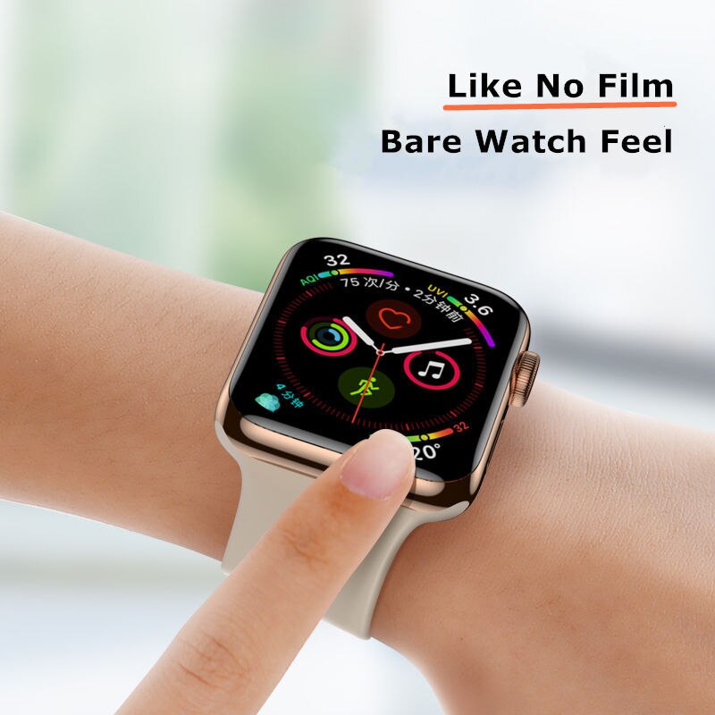 Screen Protector For Apple Watch case 44 MM 40MM iWatch series 5 4 3 2 42MM 38MM 9D HD soft Film for apple watch Accessories 44 - 200195142 Find Epic Store