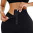 Women Waist Trainer High Waist Leggings Tummy Control Compression Slimming Pants 3 Row Hooks Body Shaper Workout Fitness Pants - 31205 Find Epic Store
