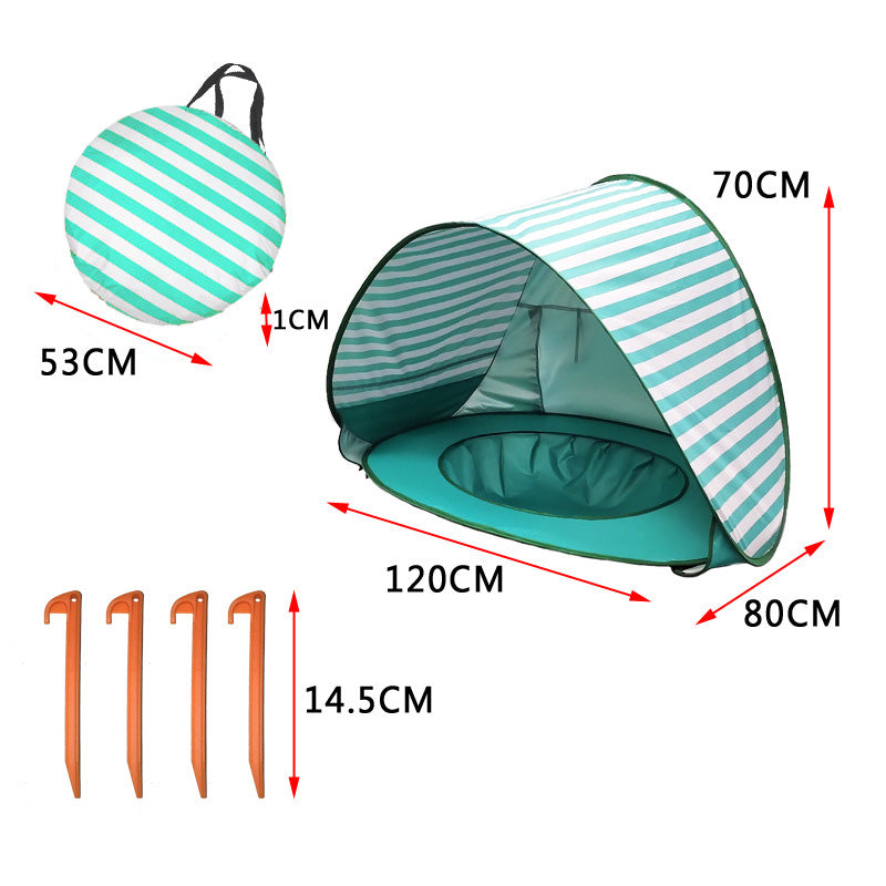 Baby Beach Tent - Green Find Epic Store