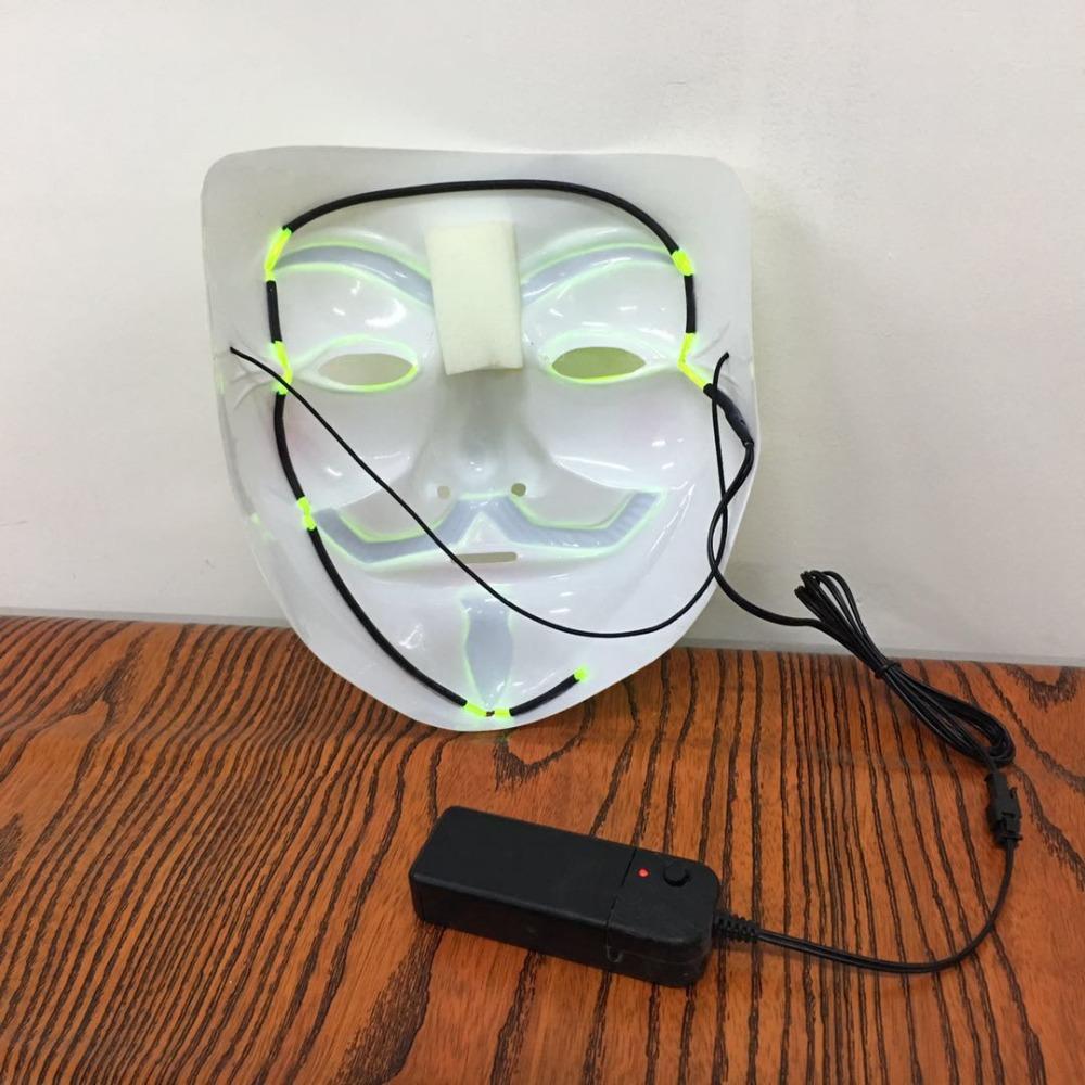 Vendetta Led Luminous Mask - Find Epic Store