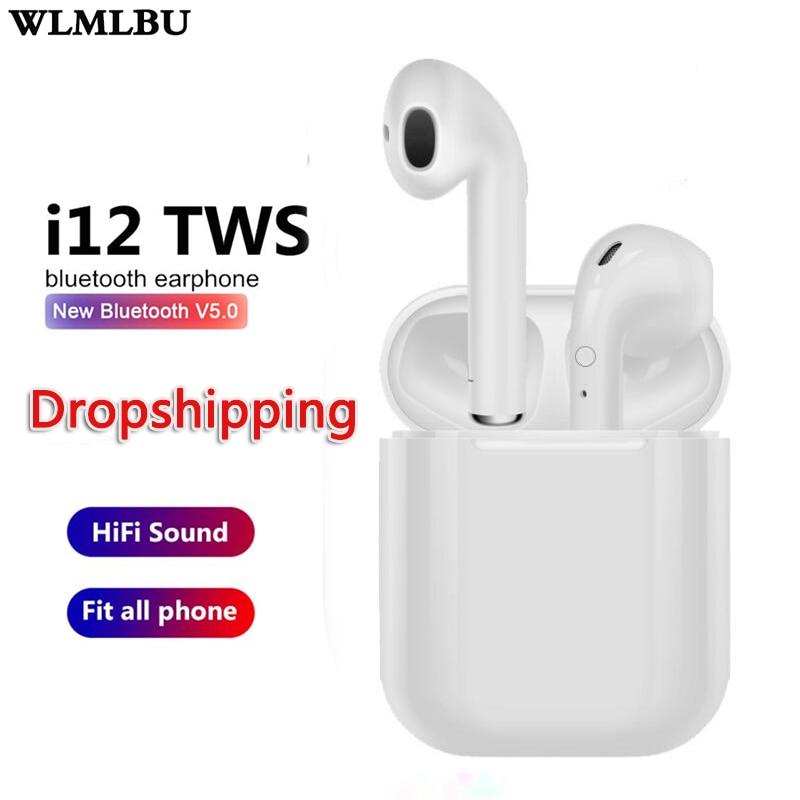 i9s i12 Tws Bluetooth Earphone Wireless Earbuds Hands Free Business Touch Key Sport Headset Bluetooth Music For Smart Phone - Find Epic Store