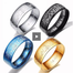 Fashion UNISEX Stainless Steel Rings - Find Epic Store