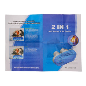 Silicone Anti Snore Nasal Dilators Apnea Aid Device - Find Epic Store