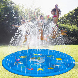 Outdoor Lawn Beach Sea Animal Inflatable Water Spray Kids Sprinkler Play Pad Mat Tub Swiming Pool - Find Epic Store